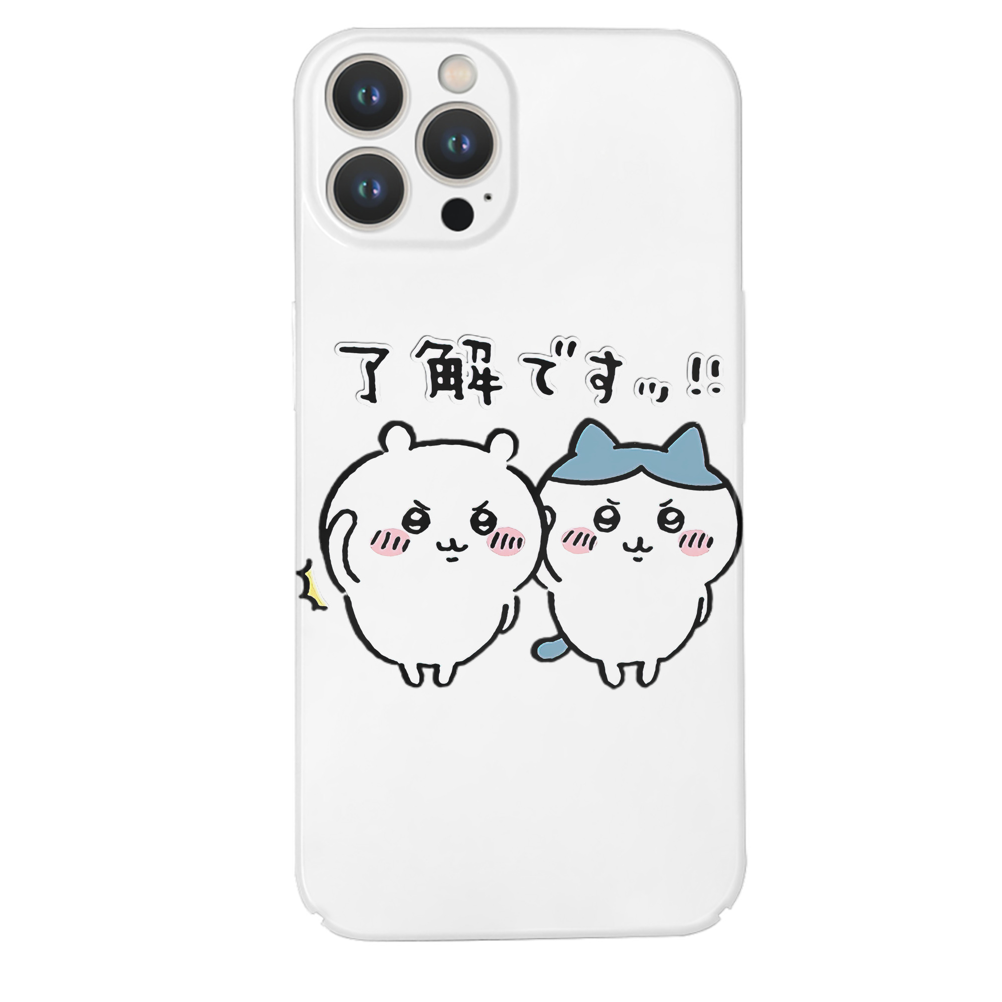 （画像用） ちいかわ ハチワレ Chii-kawa hachiware 【iPhone 14シリーズ対応】ハードケース